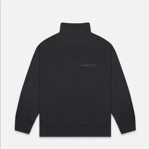 Fear of God Essentials Black Mock Neck